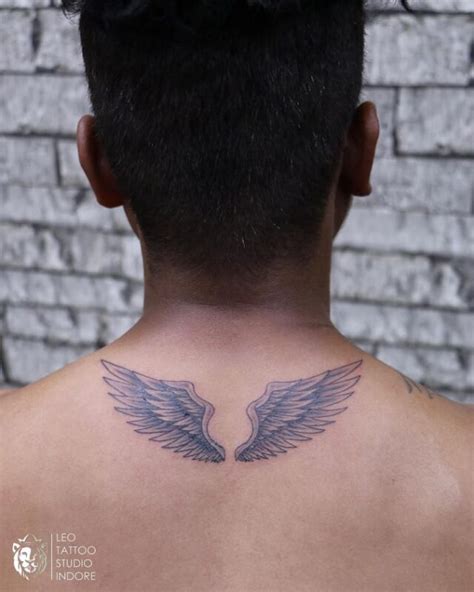 Male Angel Wing Tattoos