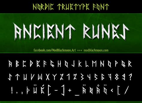 Ancient Runes Font | dafont.com