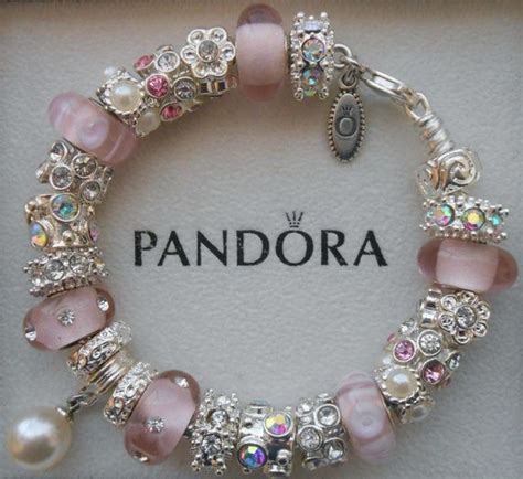 Authentic Pandora Bracelet with Pandora hinged by charmingelementz, $149.00 | Diy jewelry charms ...