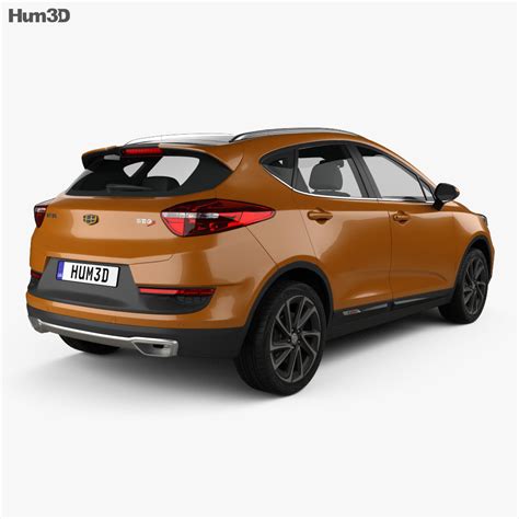 Geely Emgrand GS Sport 2019 3D model - Vehicles on Hum3D