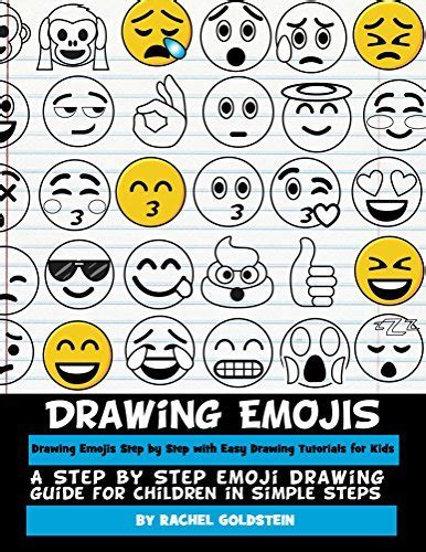 Drawing Emojis Step by Step with Easy Drawing Tutorials for Kids: A ...