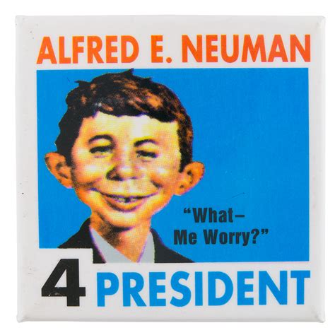 Alfred E. Neuman for President | Busy Beaver Button Museum