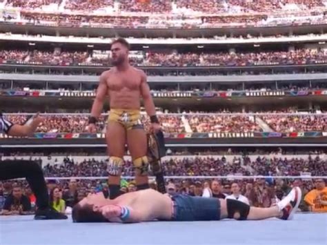 John Cena Loses To Austin Theory At WrestleMania 39