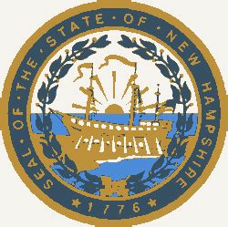 New Hampshire State Seal: Great Seal of New Hampshire | New hampshire, Hampshire, Seal