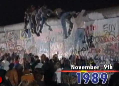 Berlin Wall Collapse-Today In World History For November 9th [VIDEO] @ ITSkyline Blog