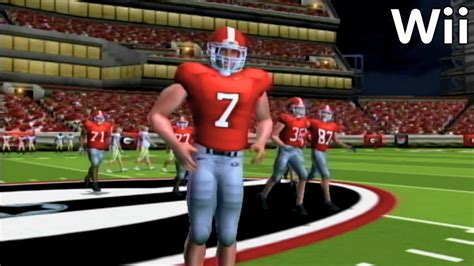 NCAA FOOTBALL 09 | Wii Gameplay - YouTube