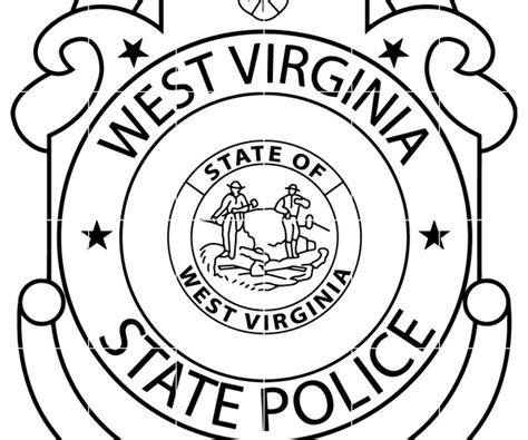 ArtStation - West Virginia State Police Captain Svg Badge Vector file ...