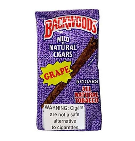 Buy BACKWOODS Blunts Pack of 5 (Grape) Online at desertcartKSA