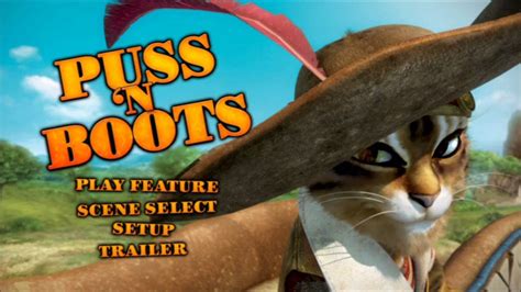 Puss 'N' Boots - UK DVD Menu - YouTube