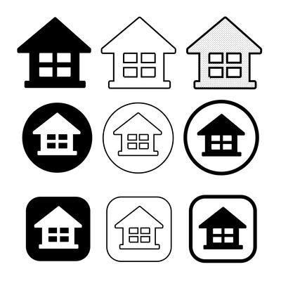 House Black And White Vector Art, Icons, and Graphics for Free Download