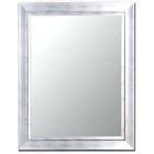 Multiple Color Square Frameless Mirror , Silver Mirror Wall Decor Polished Edge