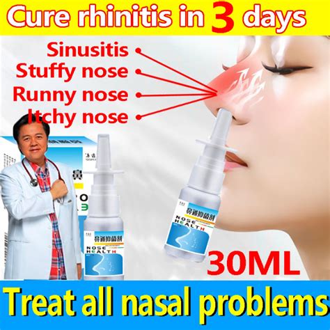 【Doctor recommended】Nasal Sprays 30ML Chronic Rhinitis Sinusitis Sprays ...