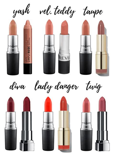 Identical Drugstore Dupes For 15 Best Selling MAC Lipstick Shades