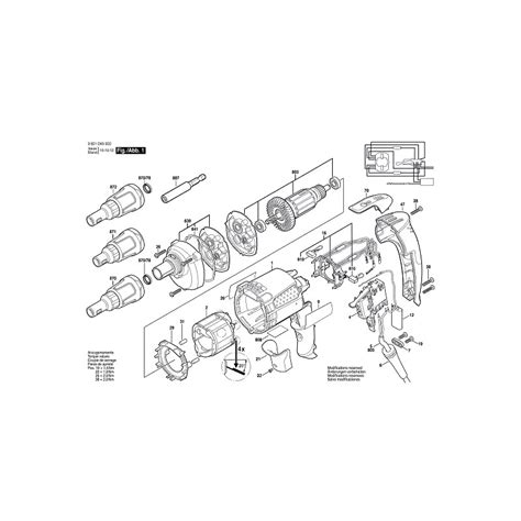 Bosch Spare Parts for Drill Screwdriver