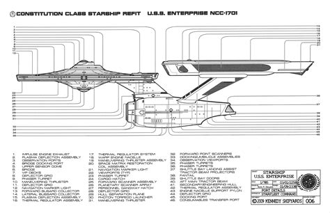 Ncc 1701 Blueprints Schematics