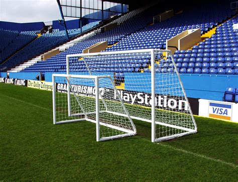 mini-soccer-goals-in-stadium - Goalposts | Football Goals | football ...