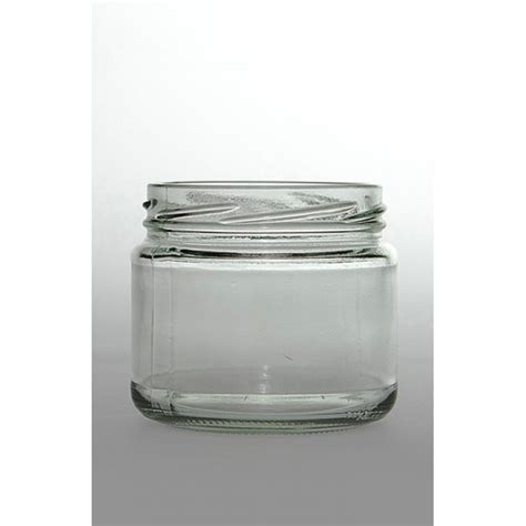 300ml Glass Jar - Round (Wide)