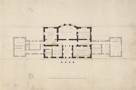 Design for Clifton Castle, Yorkshire: Ground Floor Plan free public ...