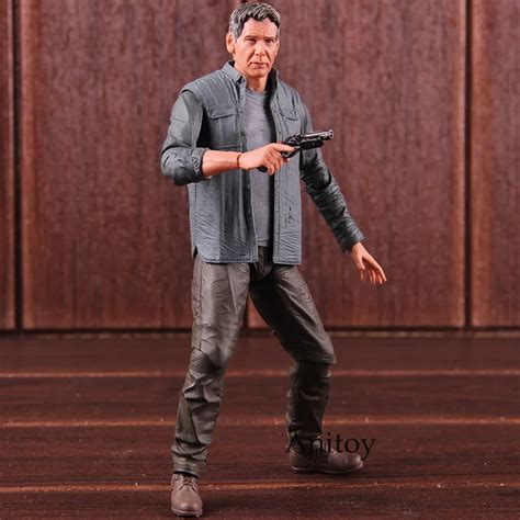 NECA Blade Runner 2049 Harrison Ford Deckard Action Figure PVC Collectible Model Toy-in Action ...