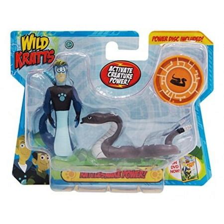 Wild Kratts Toys - Creature Power Action Figure Set - Rattlesnake Power ...