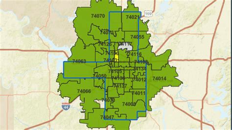 All but one Tulsa County zip code now green, low risk category