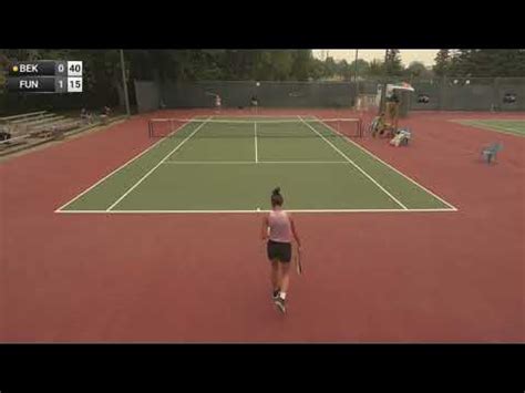 Stacey Fung [6] - Emina Bektas [3] | W60 Saskatoon 2023 Quarterfinals - YouTube