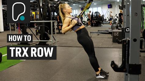 How To Do TRX Rows - YouTube