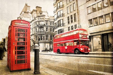 Vintage London – Print A Wallpaper