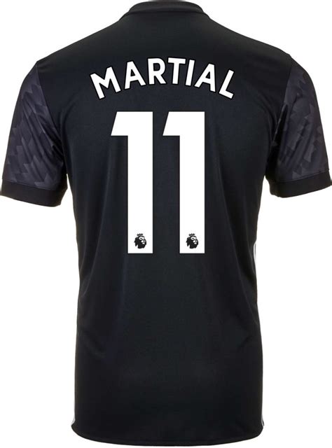 2017/18 adidas Kids Anthony Martial Manchester United Away Jersey ...