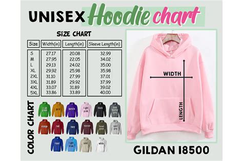 gildan 18500 color chart Gildan 18500 hoodie sweatshirt color chart