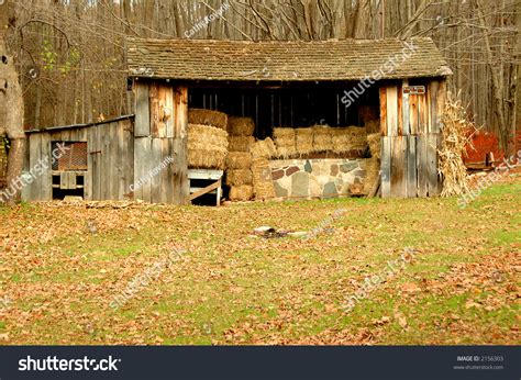 Hay Barn Stock Photo 2156303 : Shutterstock