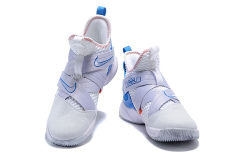 Nike LeBron Soldier 12 White/Wolf Grey-University Blue - FavSole.com