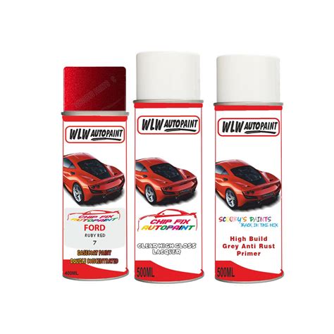 Ford Ruby Red Paint Code 7 Aerosol Spray Paint – Car Touch Up Spray Paint