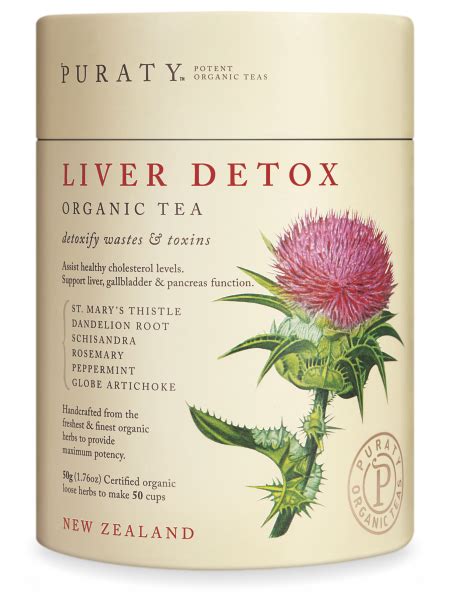 Tea for Liver Detox, Support, Flush & Cleansing New Zealand – Puraty