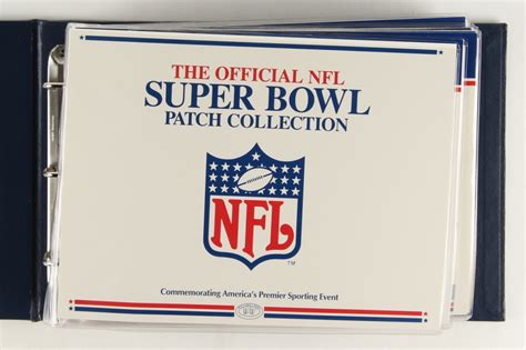 Official NFL Super Bowl Patch Collection With (38) Super Bowl Patches | Pristine Auction