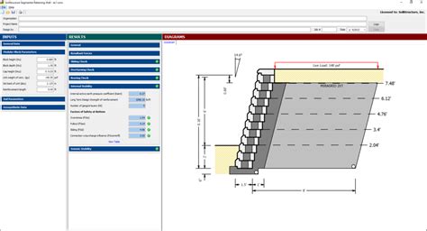 Segmental Retaining Wall Design Software - SoilStructure Software