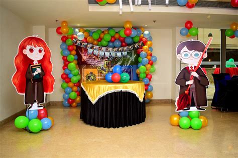 Epic Harry Potter Theme Party Decoration Multicolor Balloons at home in ...