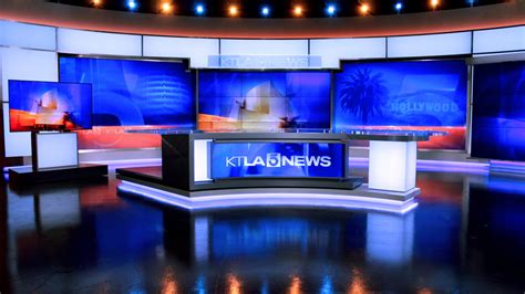 KTLA Broadcast Set Design Gallery