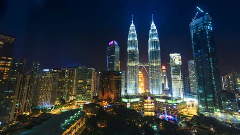 Kuala Lumpur Cityscape Landmark Travel Place Of Malaysia 2017 4K Day To ...