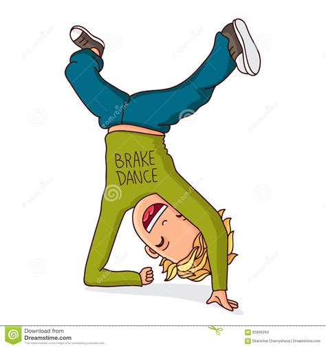 Breakdance Vector | CartoonDealer.com #4990024