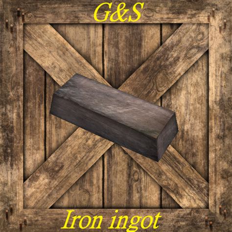 Second Life Marketplace - G&S Iron ingot texture(CMT)