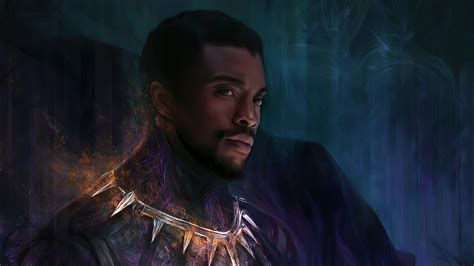 Chadwick Boseman Black Panther 2020 Wallpaper,HD Superheroes Wallpapers ...