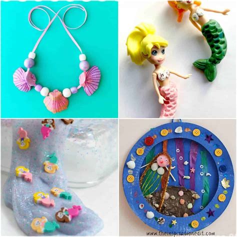 17 Amazing Mermaid Crafts For Kids · The Inspiration Edit