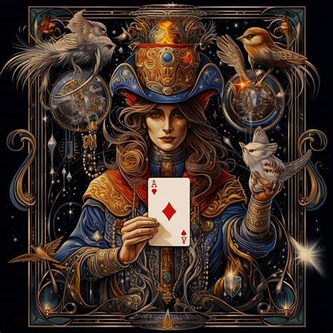 Tarot Art the Magician by purplerhino on DeviantArt