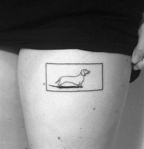 25+ Dachshund Tattoo Outline - DhayaalIde