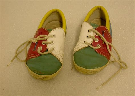 Shoes - Bata, Lace-up, Multicoloured Leather, late 1980s