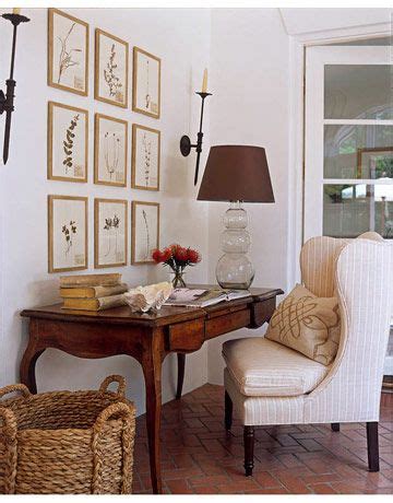 Sara Scaglione's Relaxed Design in Austin, Texas - House Beautiful - Desk, Pillow, Living Room ...