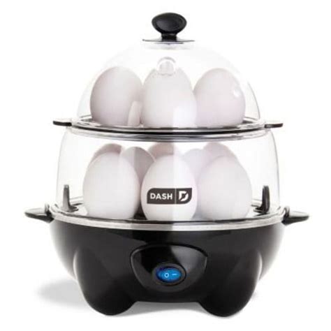 Dash Deluxe Egg Cooker for Hard Boiled, Poached, Scrambled Eggs ...