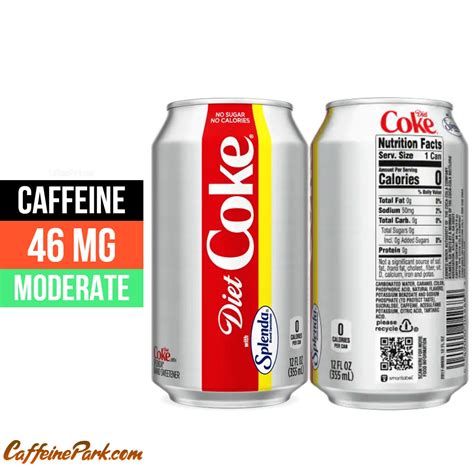 Diet Coke with Splenda Caffeine Content: How Much is in a can?