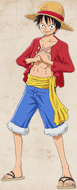 Image - Luffy D. Monkey Anime Post Timeskip Full Body.png | Kingdom Keymasters Wikia | FANDOM ...